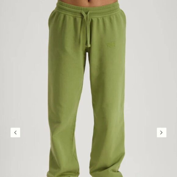 Green Women's Track Pants - Picture 2 of 8